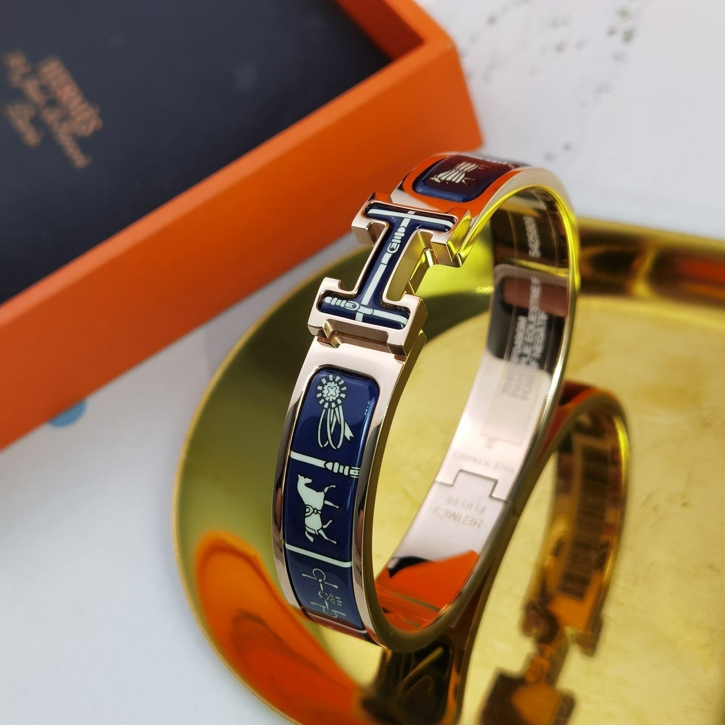 [Vellora Opalyn]H COUVERTURES DARK BLUE BRACELET