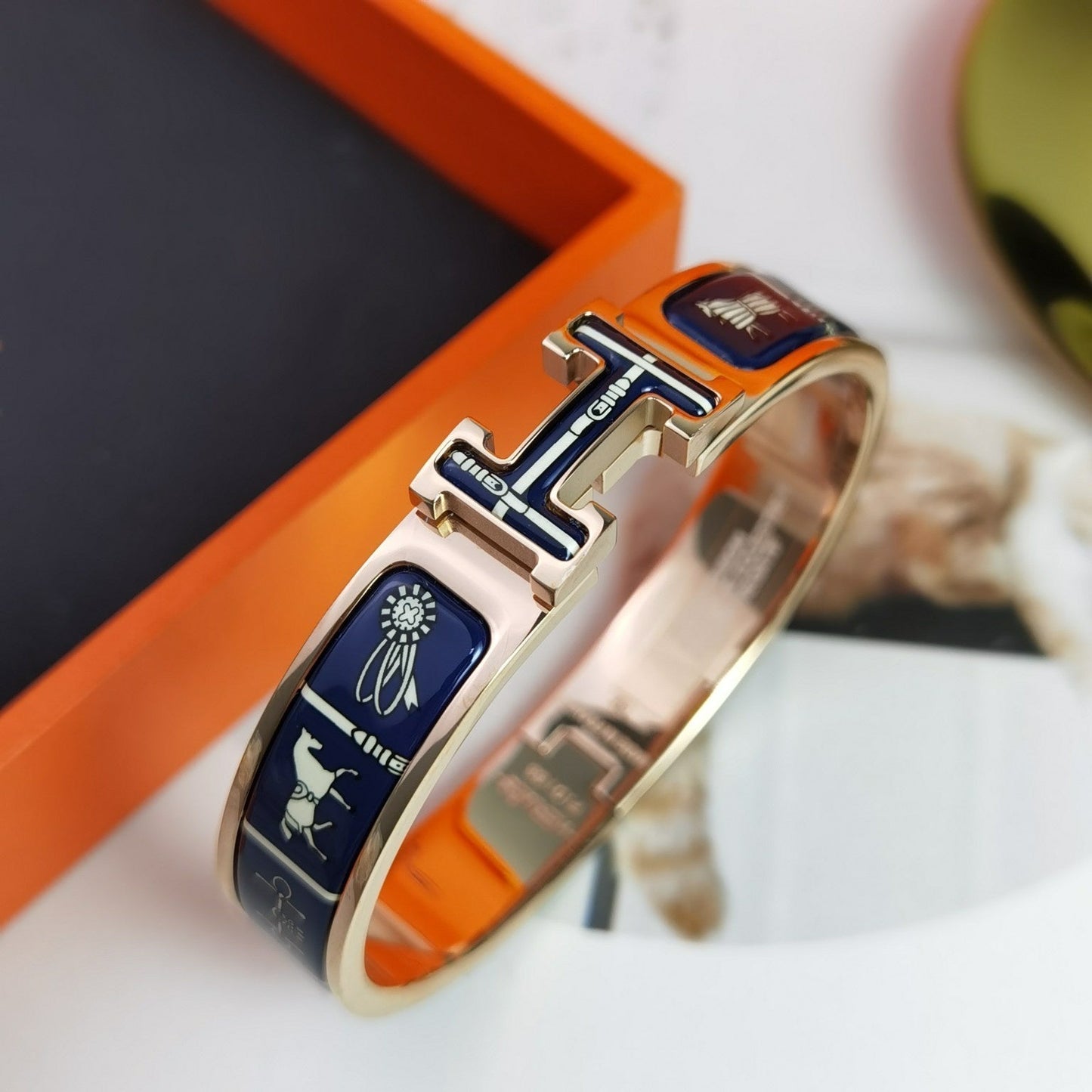 [Vellora Opalyn]H COUVERTURES DARK BLUE BRACELET