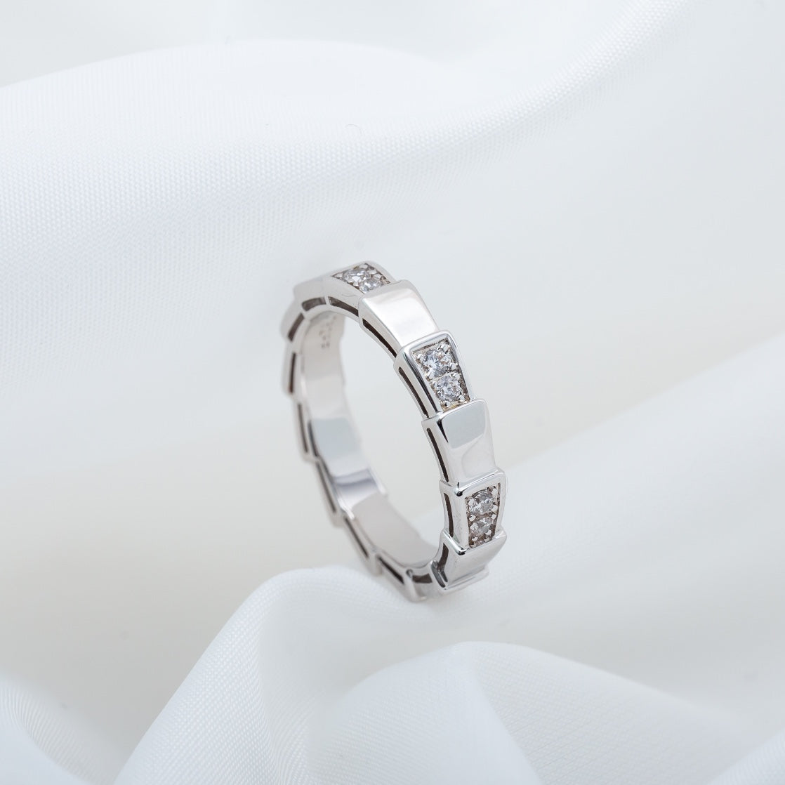 [Vellora Opalyn]SERPENTI RING SILVER  3MM