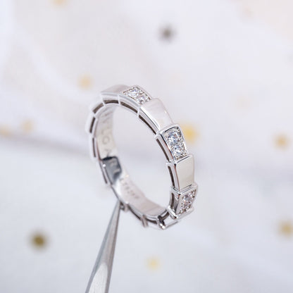 [Vellora Opalyn]SERPENTI RING SILVER  3MM