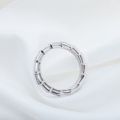 [Vellora Opalyn]SERPENTI RING SILVER  3MM