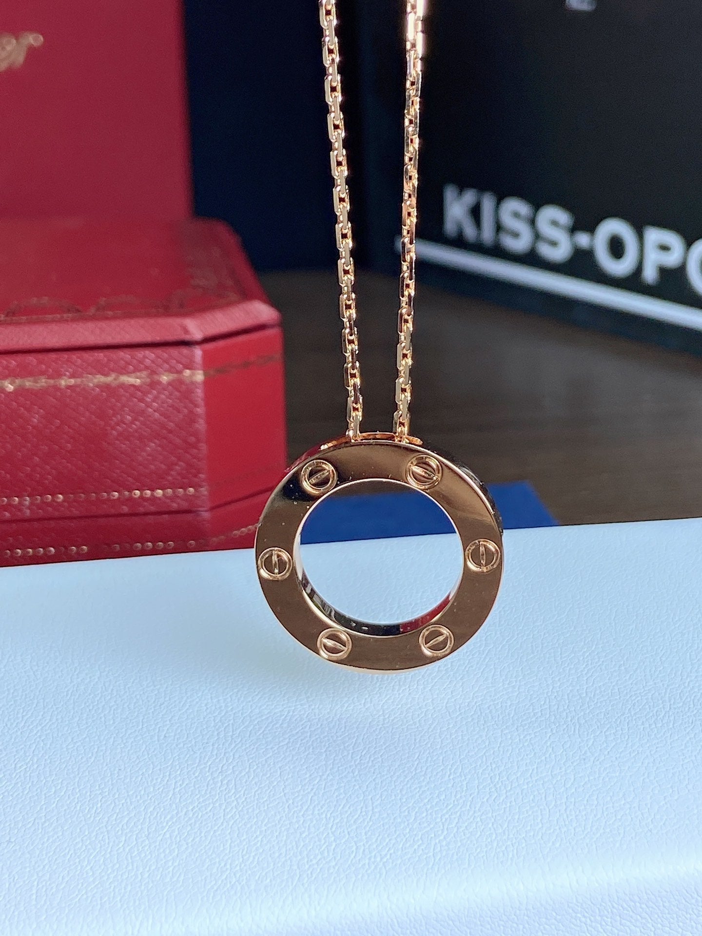 [Vellora Opalyn]LOVE NECKLACE 16MM