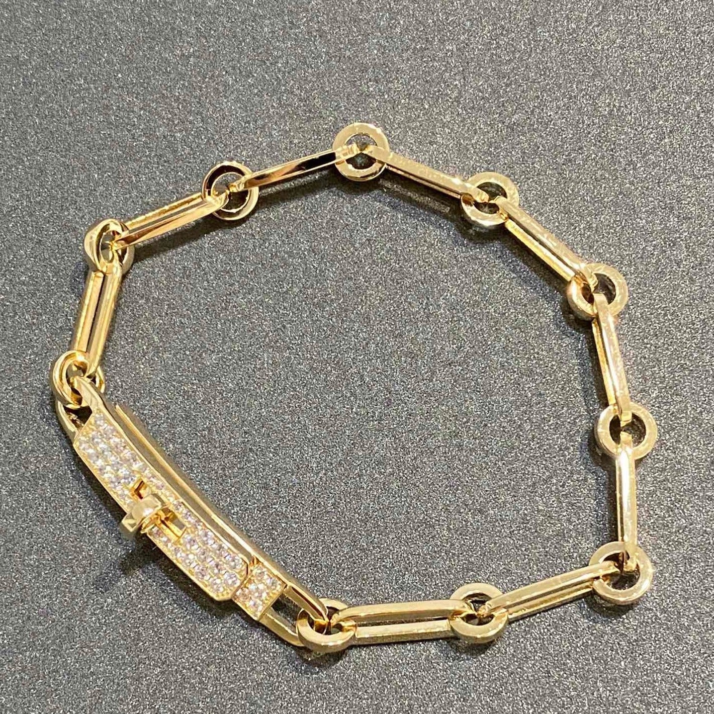 [Vellora Opalyn]CHAINE BRACELET SMALL MODEL DIAMOND