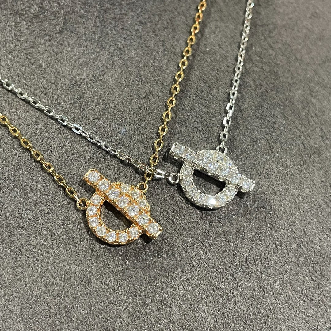 [Vellora Opalyn]ECHAPEE NECKLACE DIAMOND