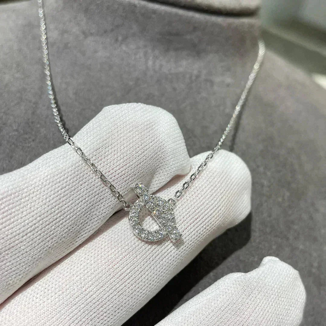 [Vellora Opalyn]ECHAPEE NECKLACE DIAMOND