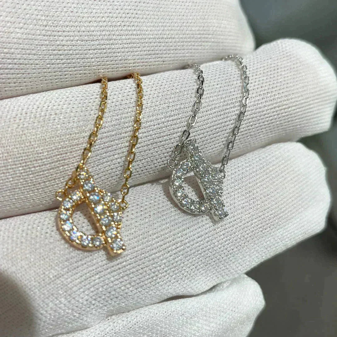 [Vellora Opalyn]ECHAPEE NECKLACE DIAMOND