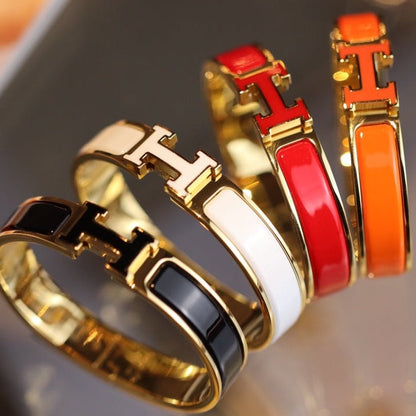 [Vellora Opalyn]H BRACELET 12MM GOLD