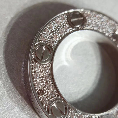 [Vellora Opalyn]LOVE NECKLACE ADJUSTABLE SILVER
