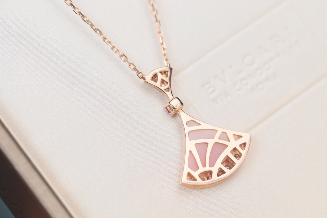 [Vellora Opalyn]DREAM NECKLACE PINK MOP DIAMOND