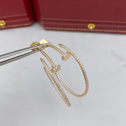 [Vellora Opalyn]JUSTE EARRINGS FULL DIAMONDS 1.8MM