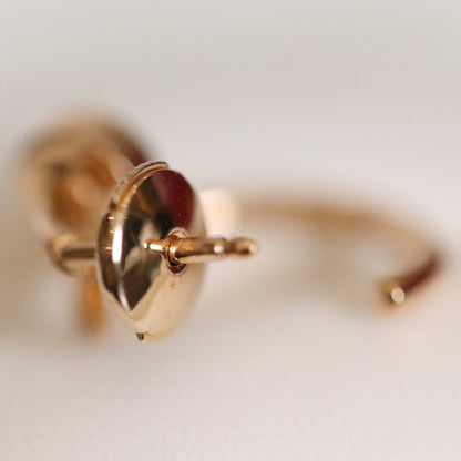 [Vellora Opalyn]JUSTE EARRINGS PINK GOLD