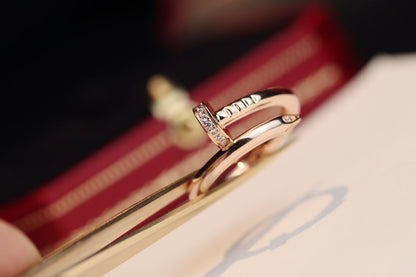 [Vellora Opalyn]JUSTE RING 2.65MM PINK GOLD DIAMOND