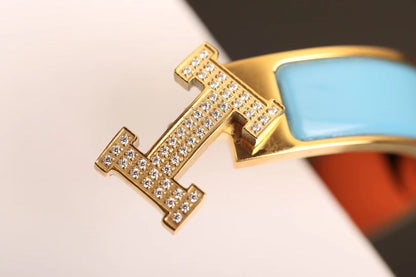 [Vellora Opalyn]H CLOUD BLUE BRACELET GOLD DIAMOND