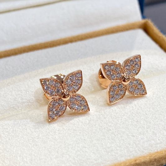 [Vellora Opalyn]STAR DIAMOND EARRINGS