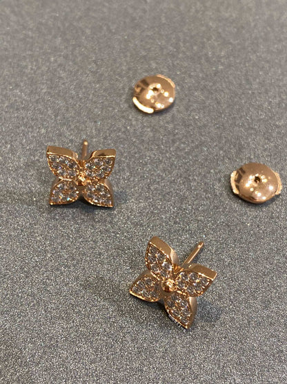 [Vellora Opalyn]STAR DIAMOND EARRINGS