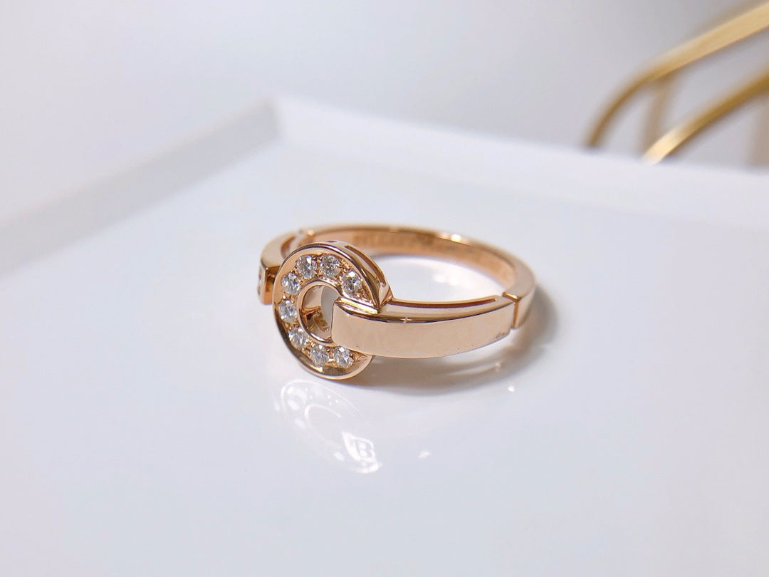 [Vellora Opalyn]DREAM RING DIAMOND PINK GOLD