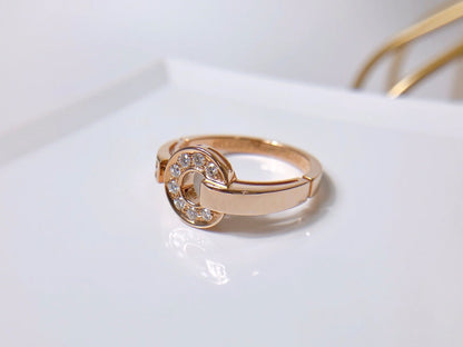 [Vellora Opalyn]DREAM RING DIAMOND PINK GOLD
