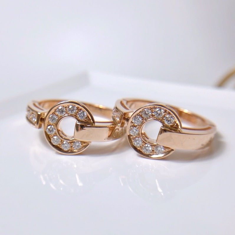 [Vellora Opalyn]DREAM RING DIAMOND PINK GOLD
