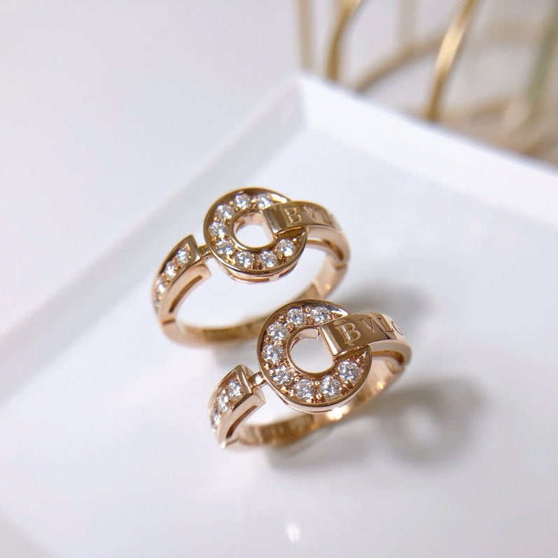[Vellora Opalyn]DREAM RING DIAMOND PINK GOLD