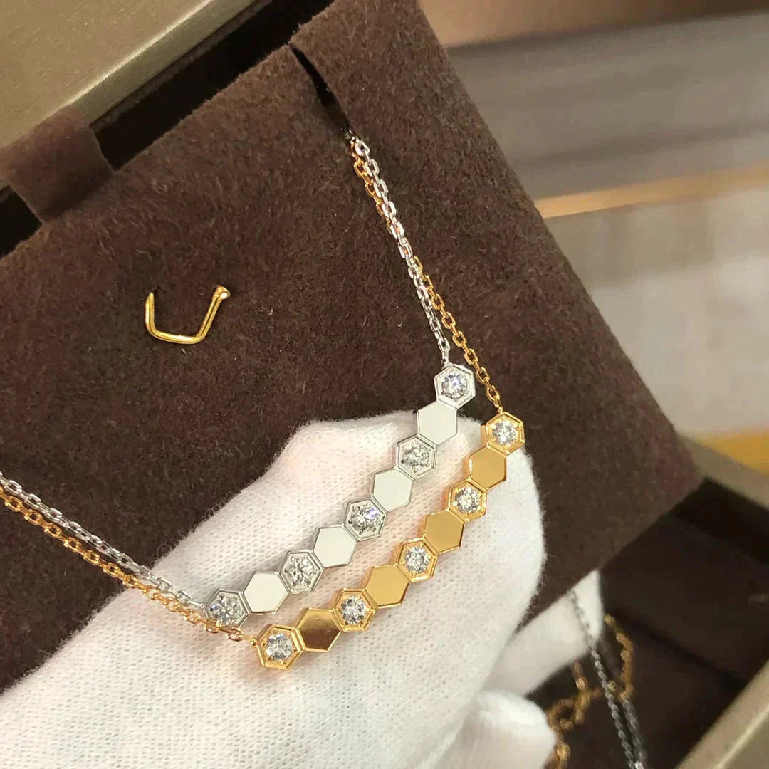 [Vellora Opalyn]BEE LOVE NECKLACE DIAMOND