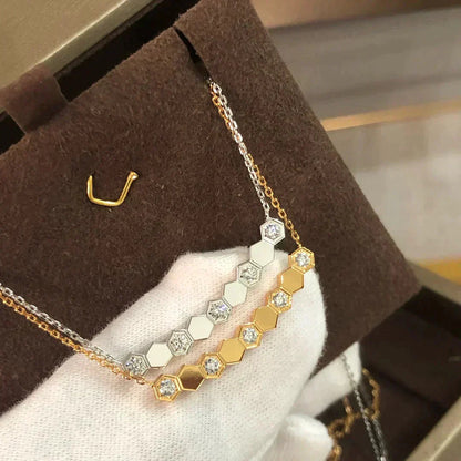 [Vellora Opalyn]BEE LOVE NECKLACE DIAMOND
