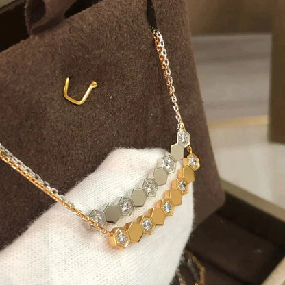[Vellora Opalyn]BEE LOVE NECKLACE DIAMOND