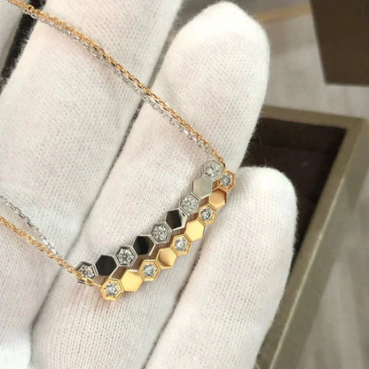 [Vellora Opalyn]BEE LOVE NECKLACE DIAMOND
