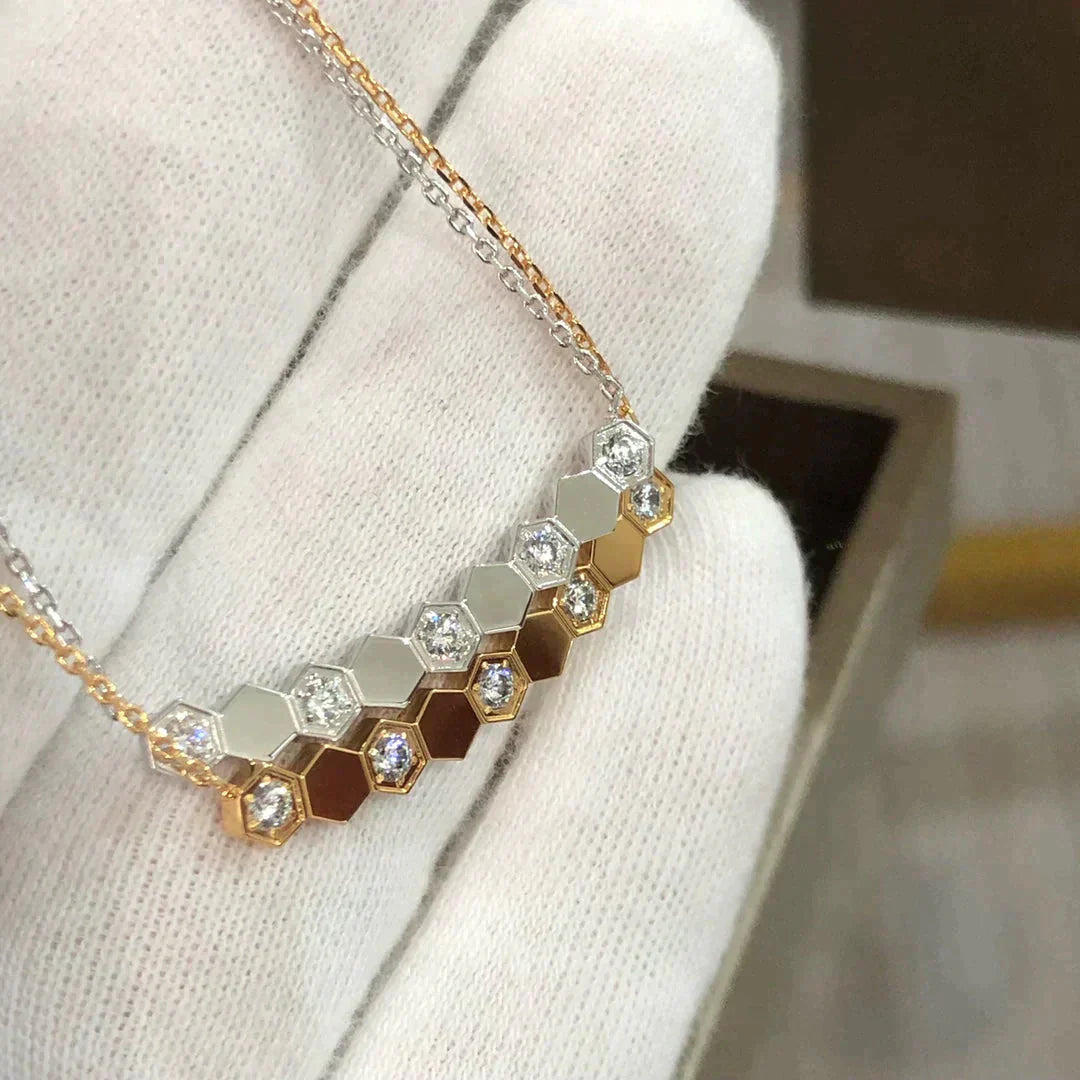 [Vellora Opalyn]BEE LOVE NECKLACE DIAMOND