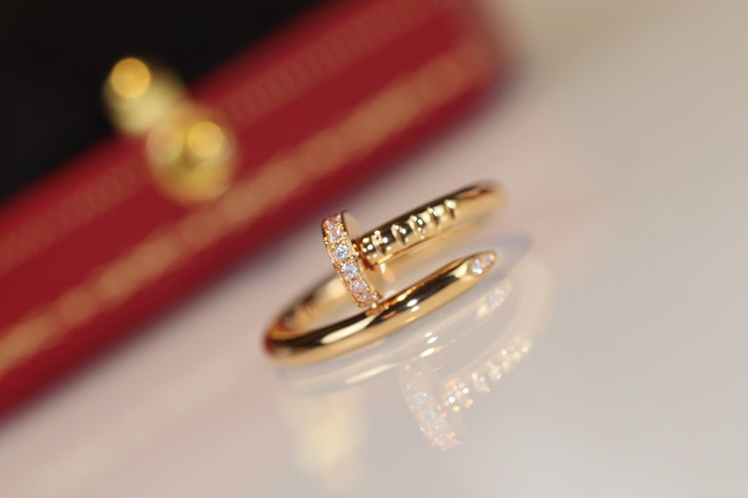 [Vellora Opalyn]JUSTE RING 2.65MM GOLD DIAMOND