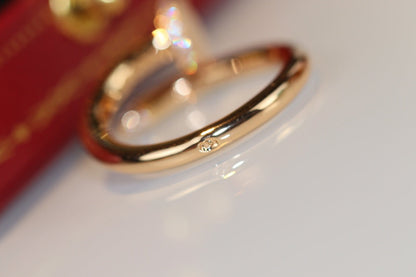 [Vellora Opalyn]JUSTE RING 2.65MM GOLD DIAMOND