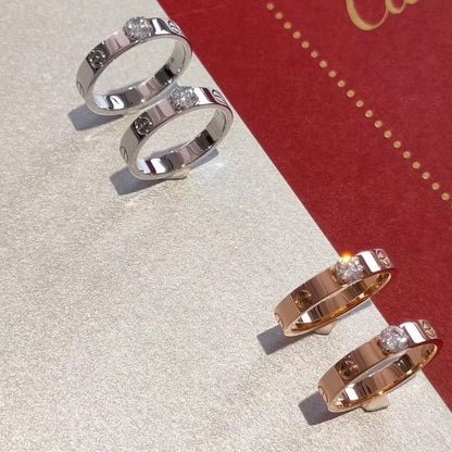 [Vellora Opalyn]LOVE RING 3.6MM 1 BIG DIAMOND