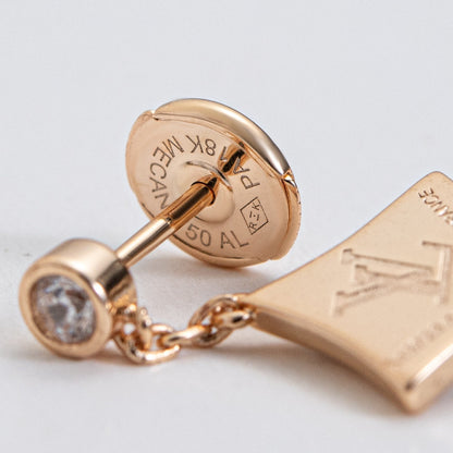 [Vellora Opalyn]STAR DIAMONDS EARRINGS GOLD