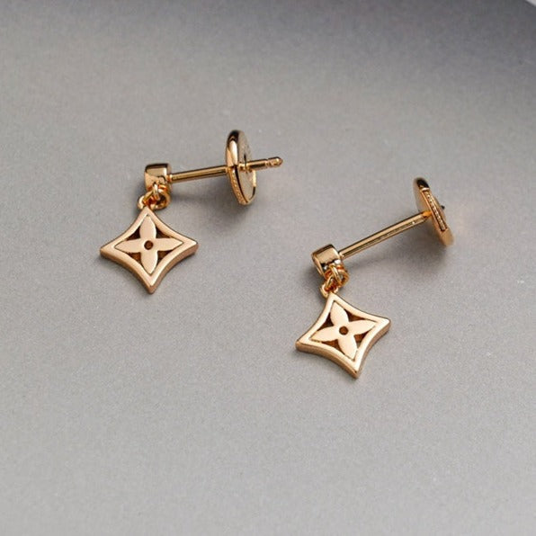[Vellora Opalyn]STAR EARRINGS GOLD