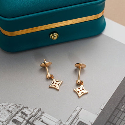 [Vellora Opalyn]STAR EARRINGS GOLD