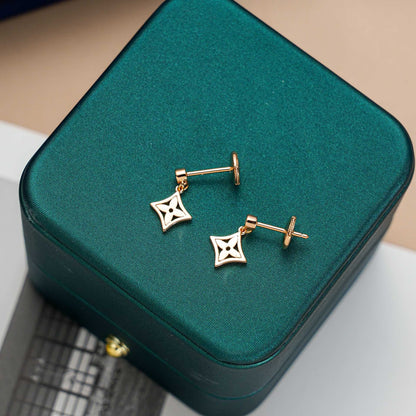 [Vellora Opalyn]STAR EARRINGS GOLD