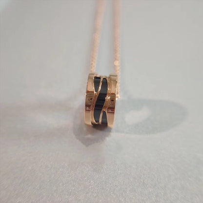 [Vellora Opalyn]ZERO 1 NECKLACE PINK GOLD