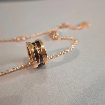 [Vellora Opalyn]ZERO 1 NECKLACE PINK GOLD