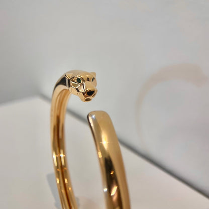 [Vellora Opalyn]PANTHERE GOLD OPEN BRACELET