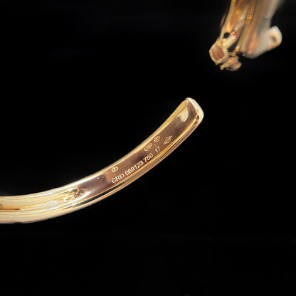 [Vellora Opalyn]PANTHERE GOLD OPEN BRACELET