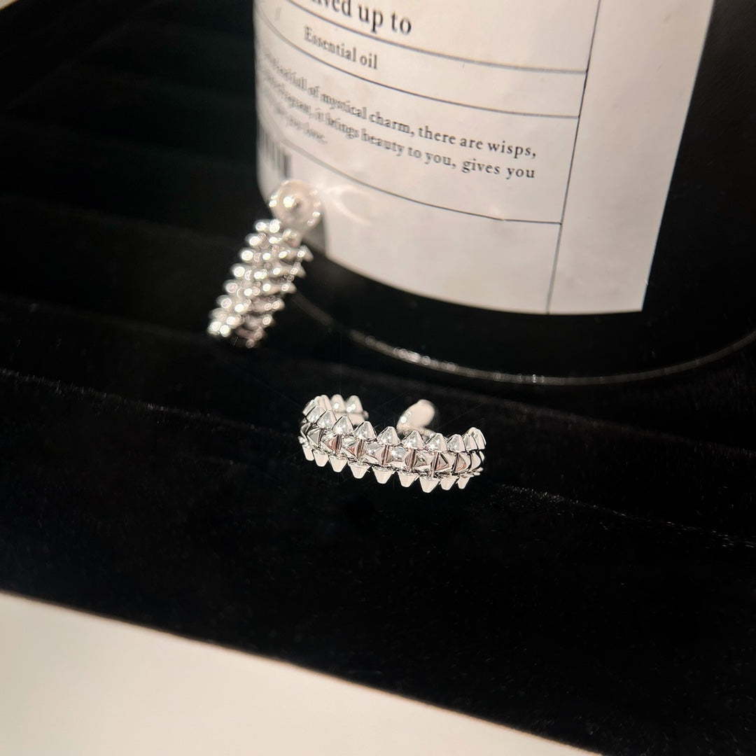 [Vellora Opalyn]CLASH EARRINGS