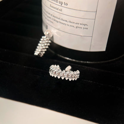 [Vellora Opalyn]CLASH EARRINGS