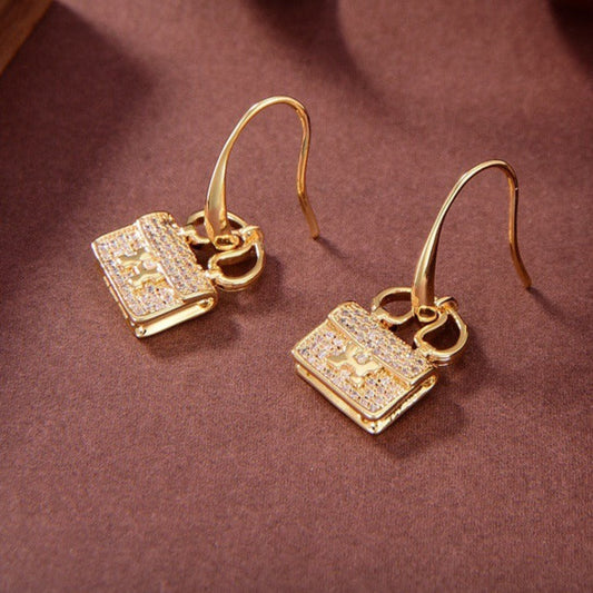 [Vellora Opalyn]KELLY DIAMOND EARRINGS