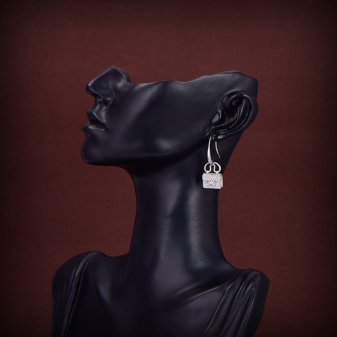[Vellora Opalyn]KELLY DIAMOND EARRINGS