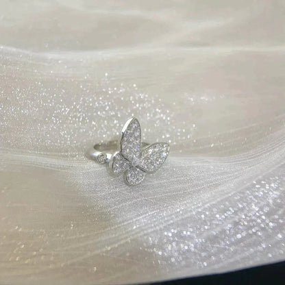 [Vellora Opalyn]BUTTERFLY DIAMOND RING