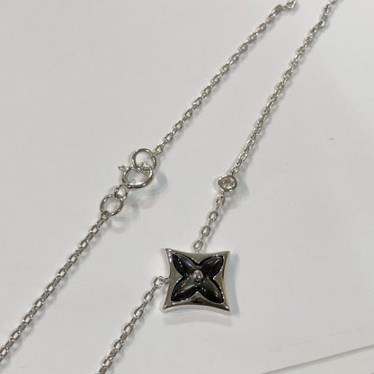 [Vellora Opalyn]STAR BLACK MOP NECKLACE