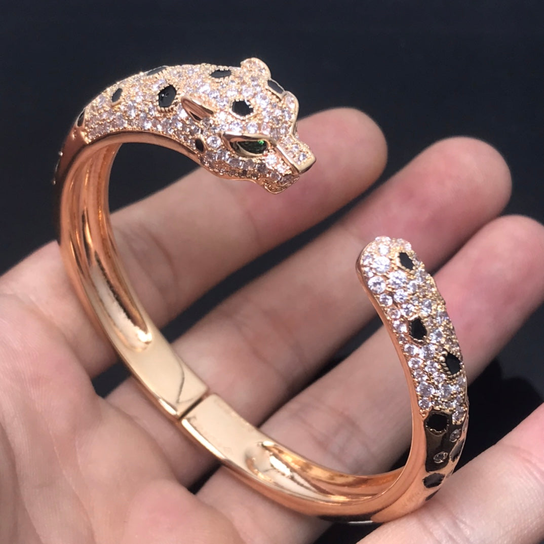 [Vellora Opalyn]PANTHERE BIG BRACELET DIAMONDS
