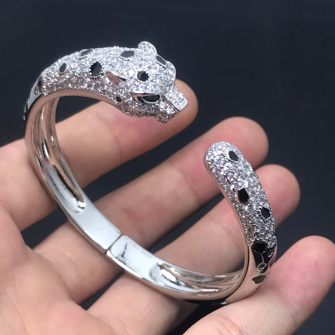 [Vellora Opalyn]PANTHERE BIG BRACELET DIAMONDS