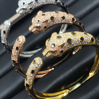[Vellora Opalyn]PANTHERE BIG BRACELET DIAMONDS
