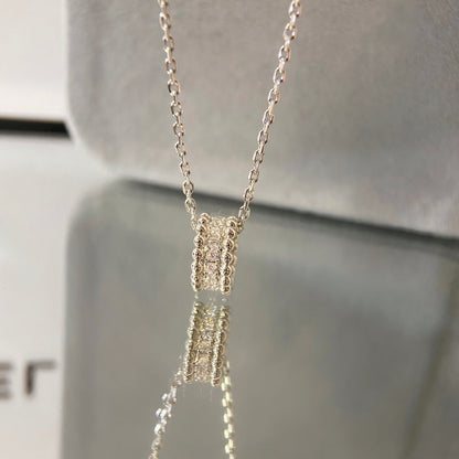 [Vellora Opalyn]PERLEE DIAMOND NECKLACE