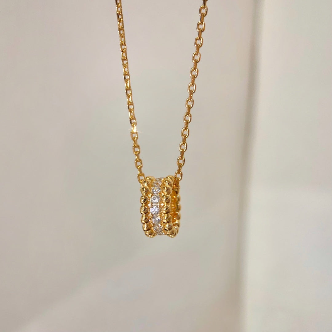 [Vellora Opalyn]PERLEE DIAMOND NECKLACE
